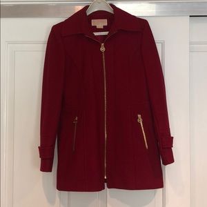 Red Michael Kors Jacket